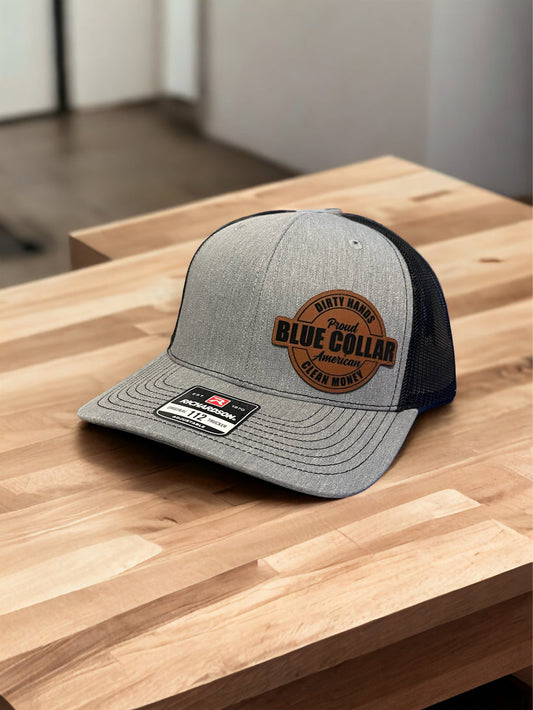 PROUD BLUE COLLAR AMERICAN CAP