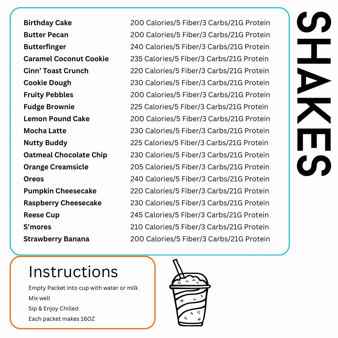 YUMMY PROTEIN SHAKES