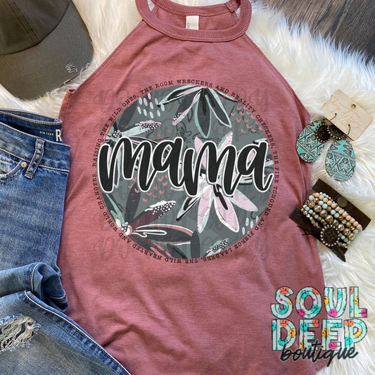 MAMA GRAY FLORAL