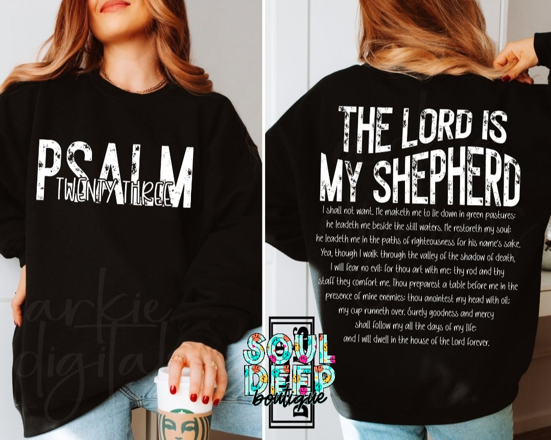 THE LORD IS MY SHEPHERD (WITH POCKET)