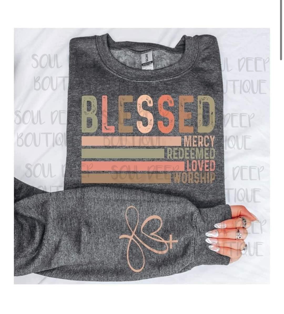 BLESSED (FRONT/SLEEVE)